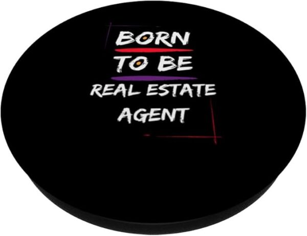Born to be a Real Estate Agent PopSockets Swappable PopGrip - Image 6