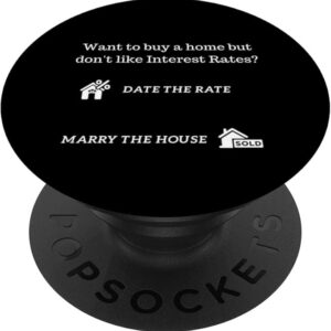 Mortgage Interest Rate Broker Salesperson Agent Finance PopSockets Swappable PopGrip