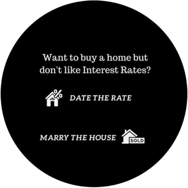 Mortgage Interest Rate Broker Salesperson Agent Finance PopSockets Swappable PopGrip - Image 3